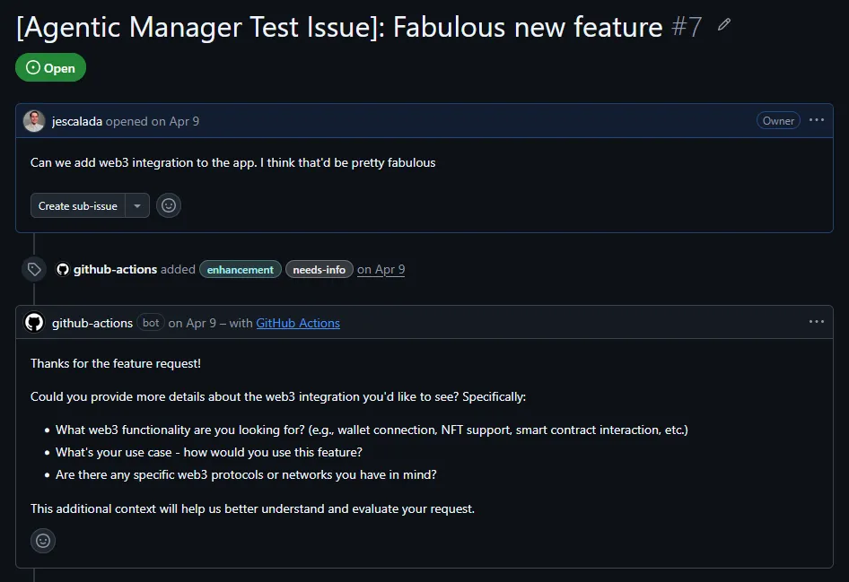 Triage bot in action